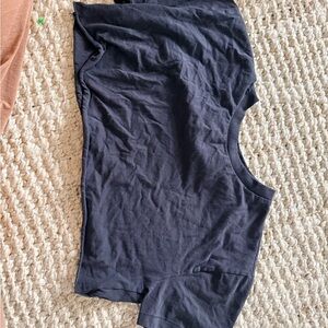 Stylish Black Cropped Top